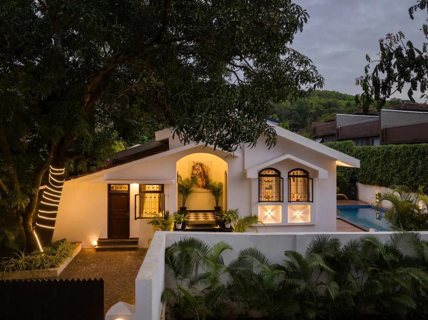 Stone Hearth Villa Anjuna Exterior foto
